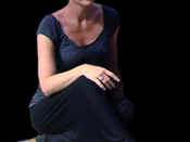 Yoga docent Nicole